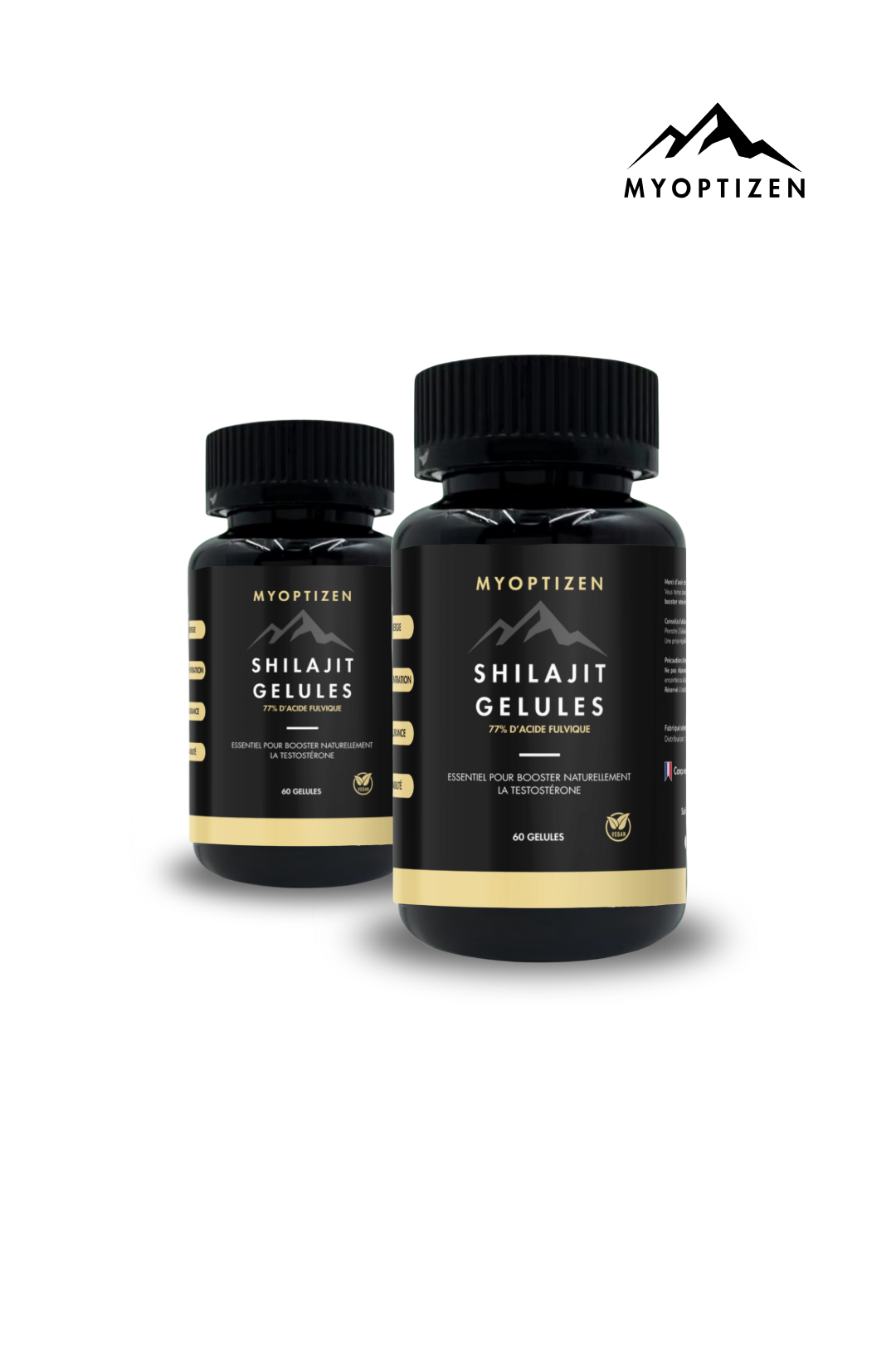 Shilajit MyOptizen™ – Complexe Premium en Gélules