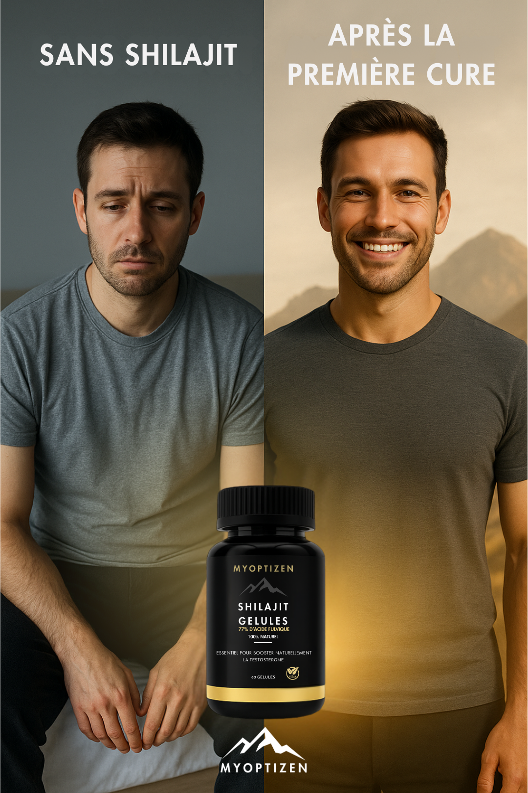 Shilajit MyOptizen™ – Complexe Premium en Gélules