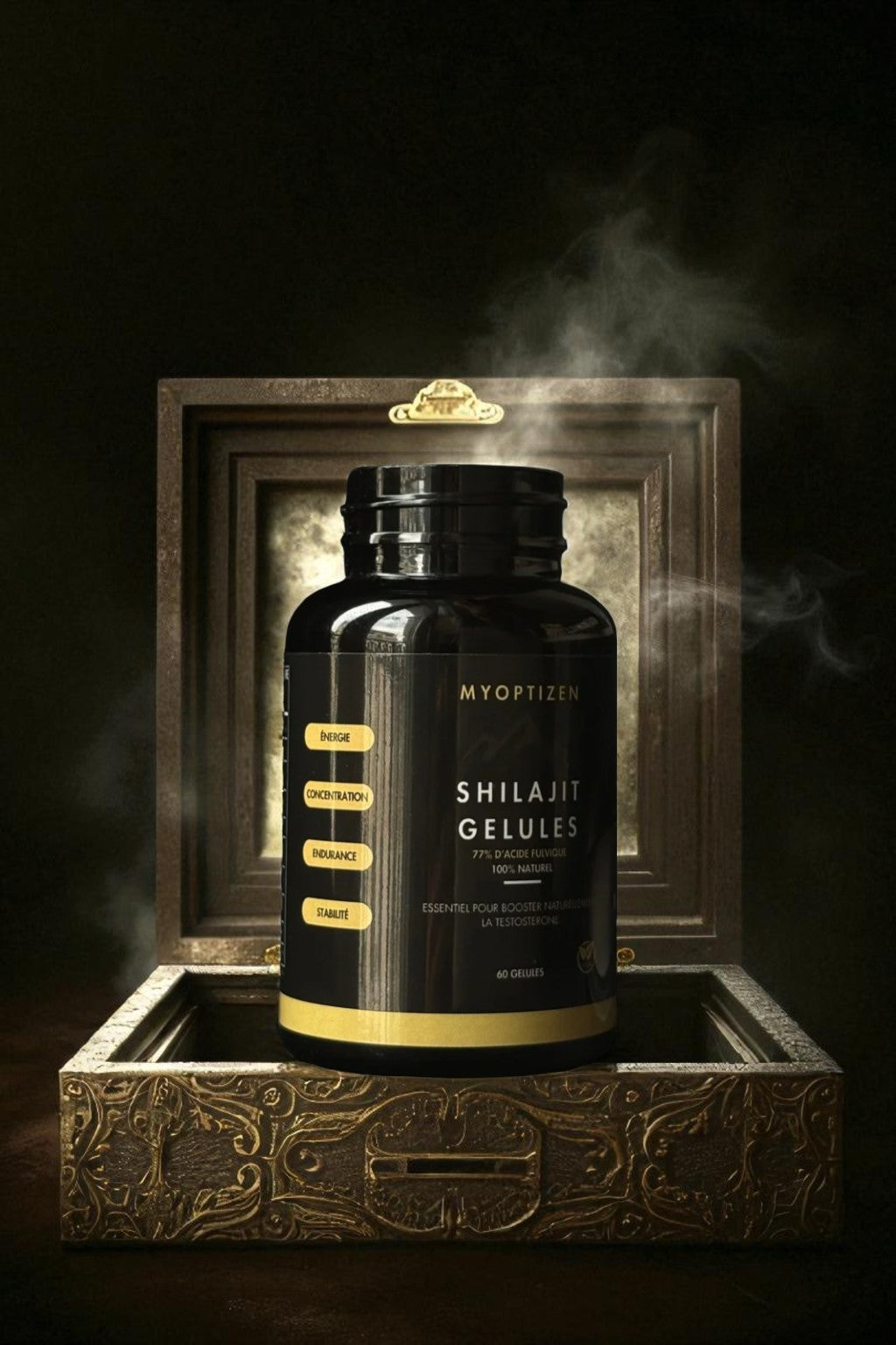 Shilajit MyOptizen™ – Complexe Premium en Gélules