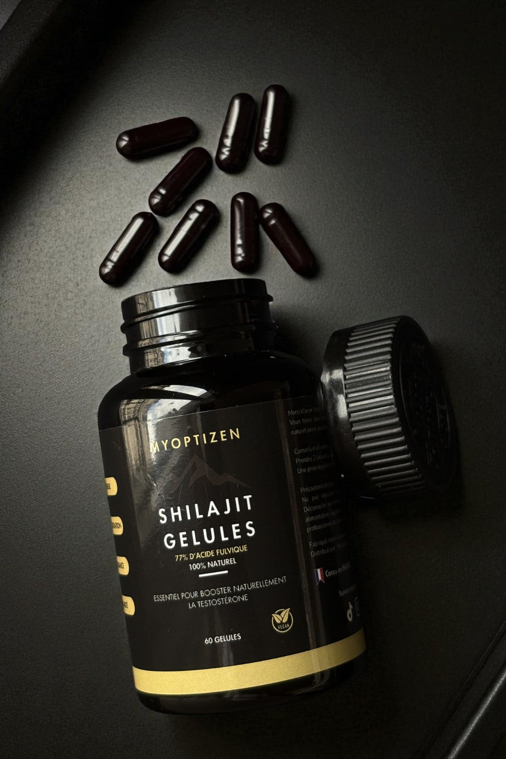 Shilajit MyOptizen™ – Complexe Premium en Gélules