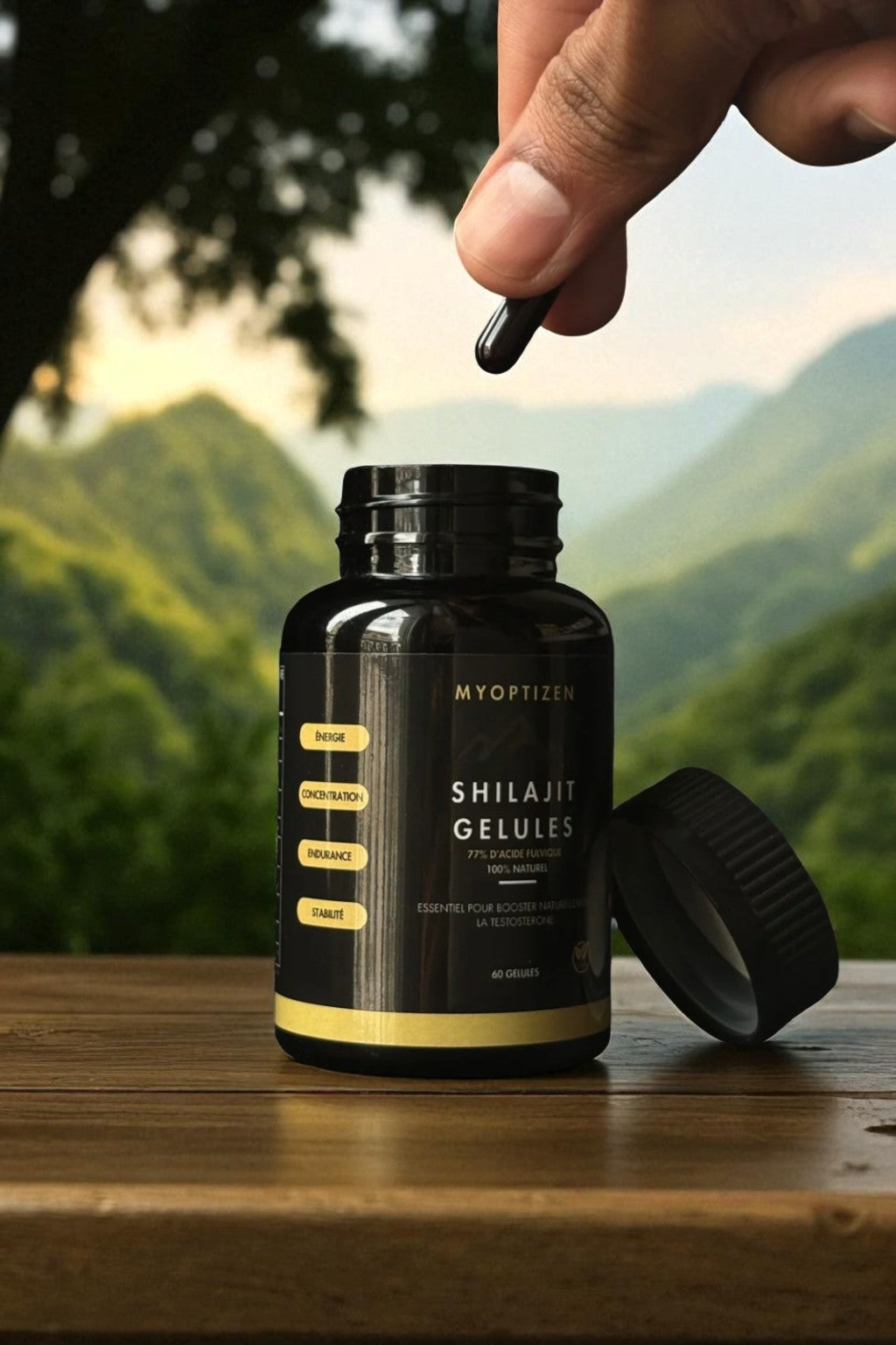 Shilajit MyOptizen™ – Complexe Premium en Gélules